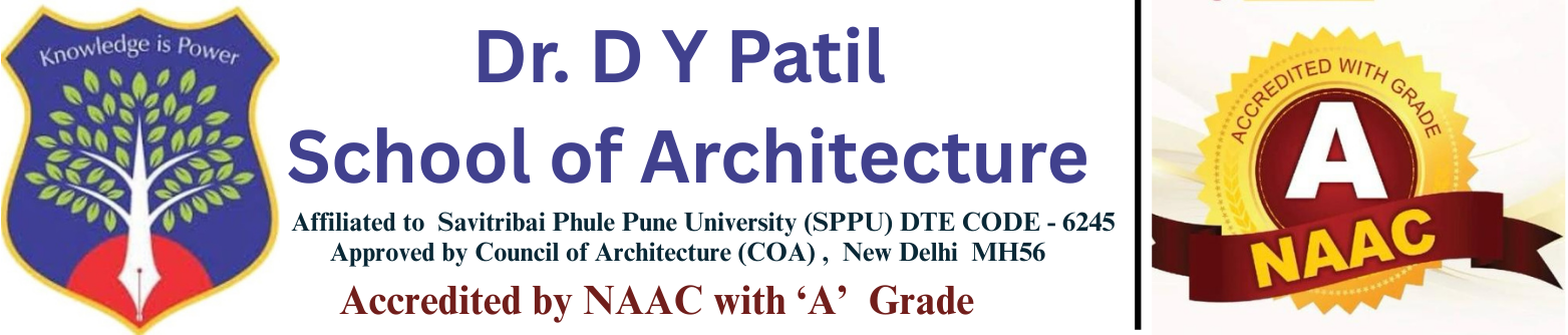 Dr D Y Patil University logo, Varale
