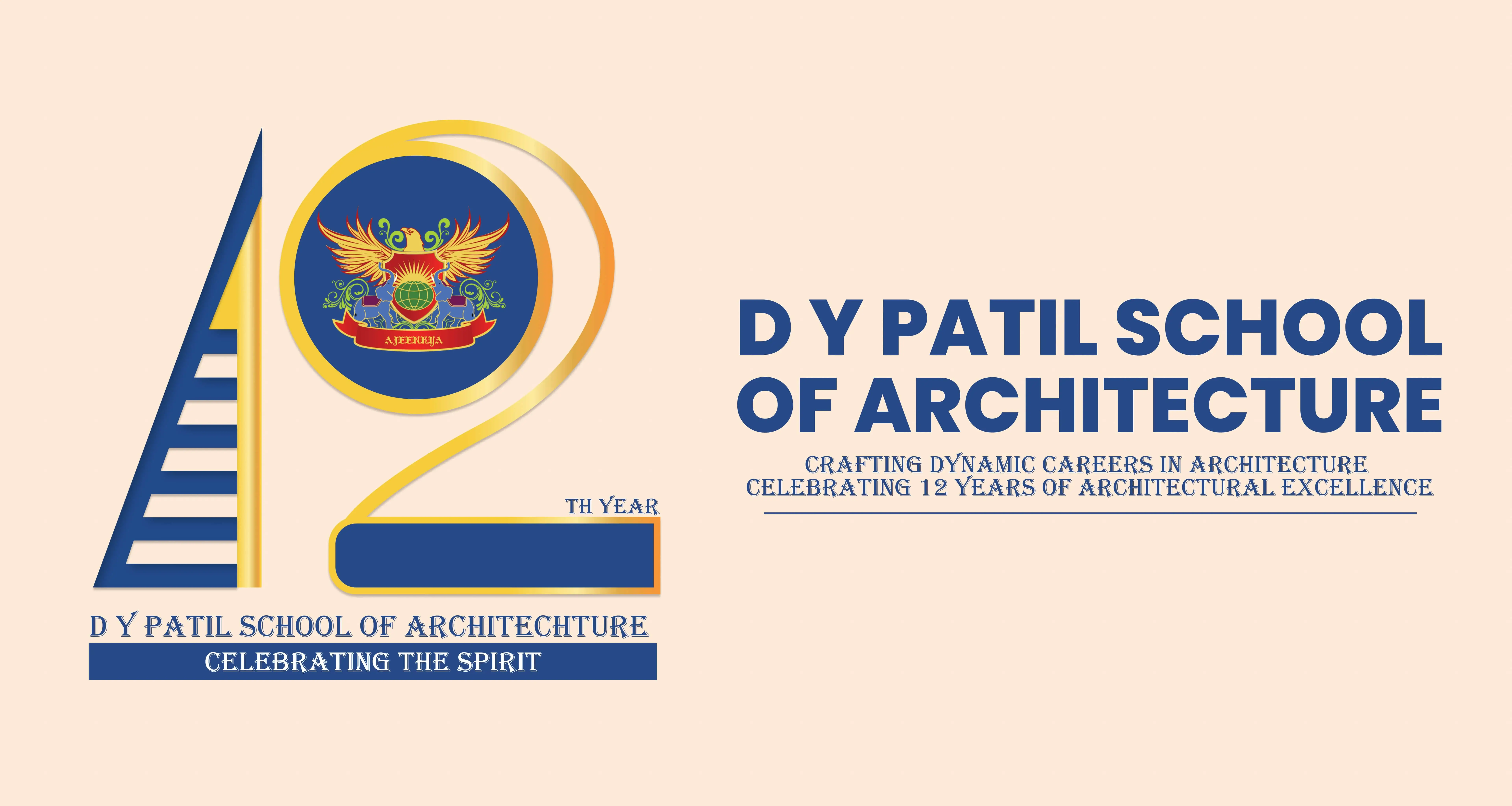 12th year, celebrating the sprit, D Y Patil School of Architecture, Lonegaon