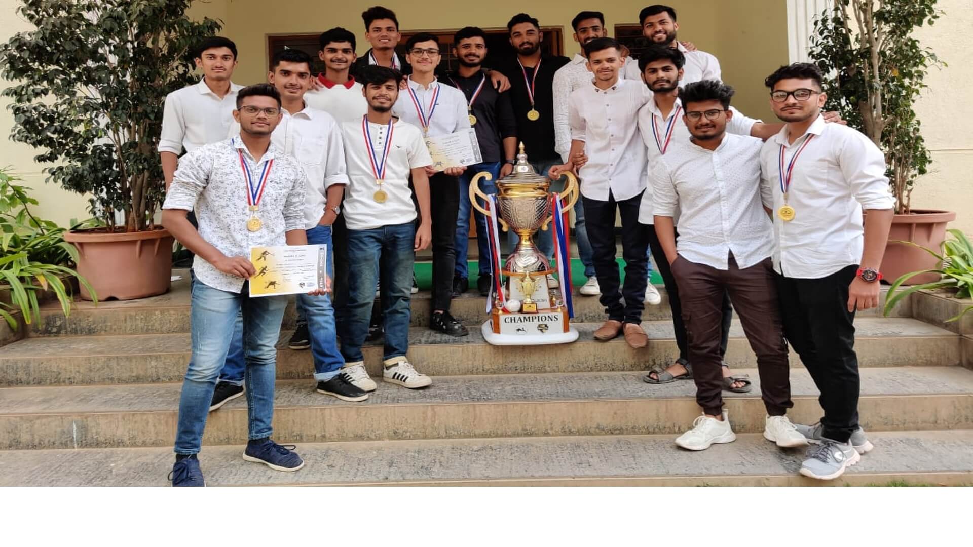 Winner of MAIDAN-E-JUNG Cricket Boys Tournament 2019-20